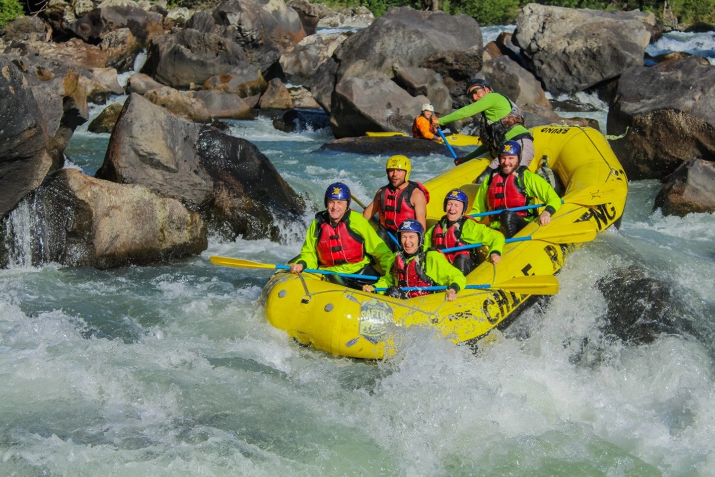 Rafting Alto Río Trancura Clase V